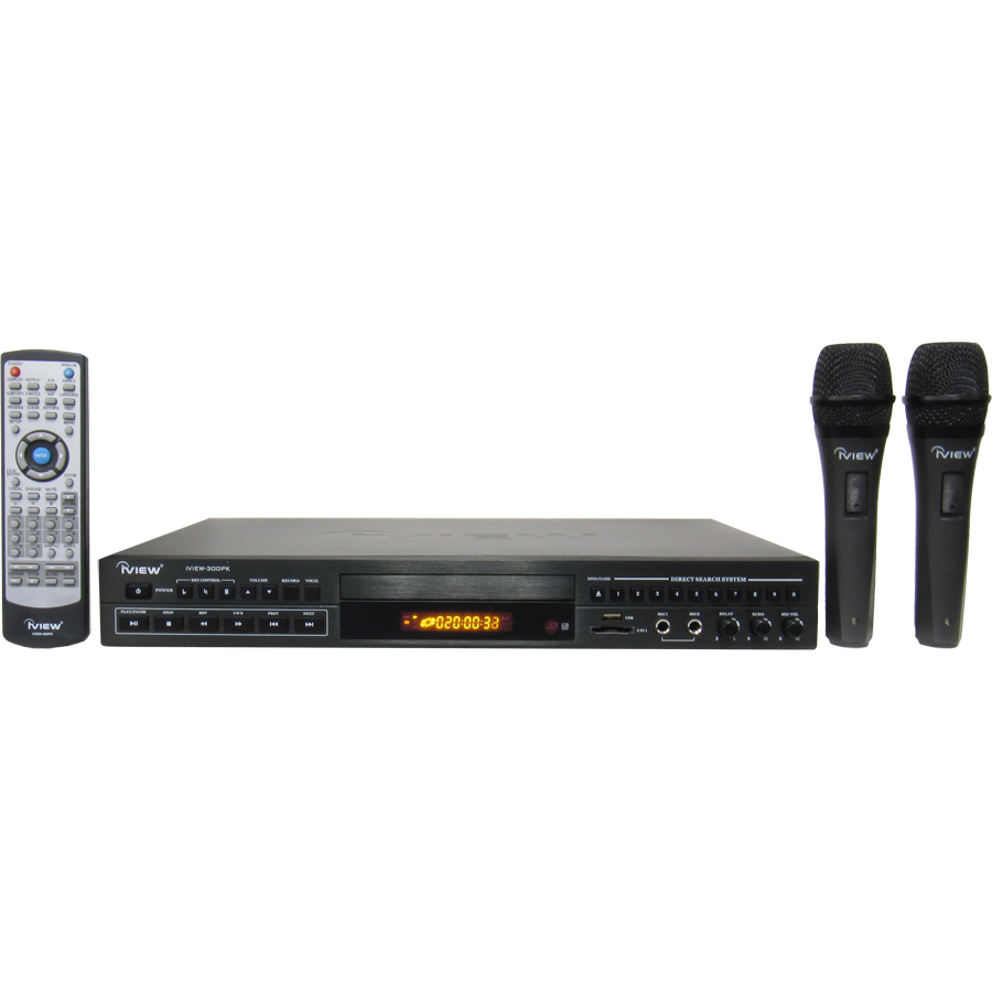 iView 300PK Professional CD+G, MP3+G Karaoke Player eBay