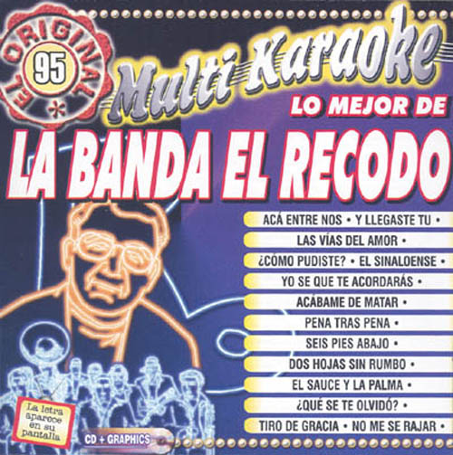 Multikaraoke OKE 0095 Lo Mejor De La Banda El Recodo  
