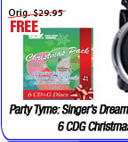Singers Dream 6 CDG Christmas Pack